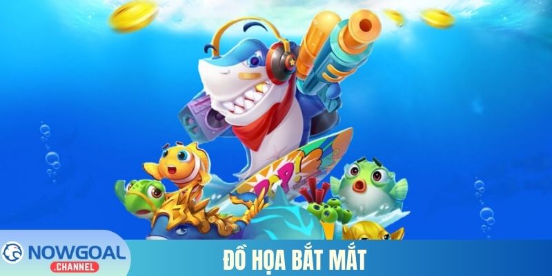 Đồ họa bắt mắt là một điểm công khi tham gia Bắn Cá Long Vương