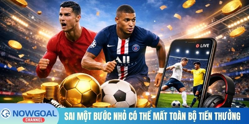 Sai một bước nhỏ có thể mất toàn bộ tiền thưởng