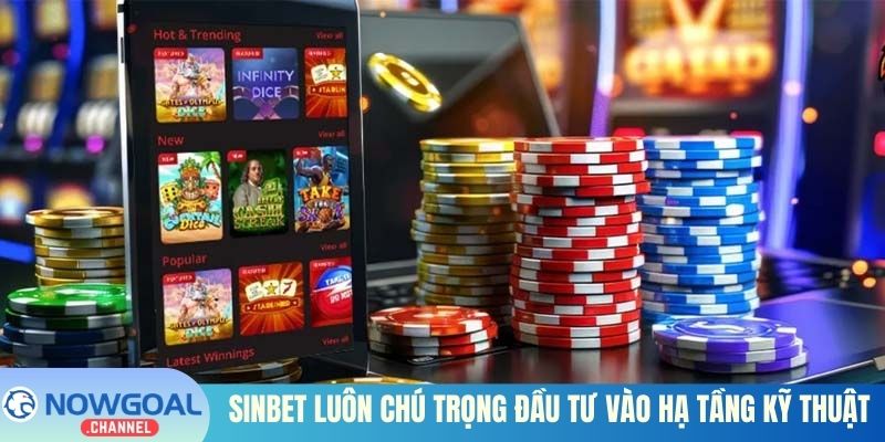 Sinbet luôn chú trọng đầu tư vào hạ tầng kỹ thuật 